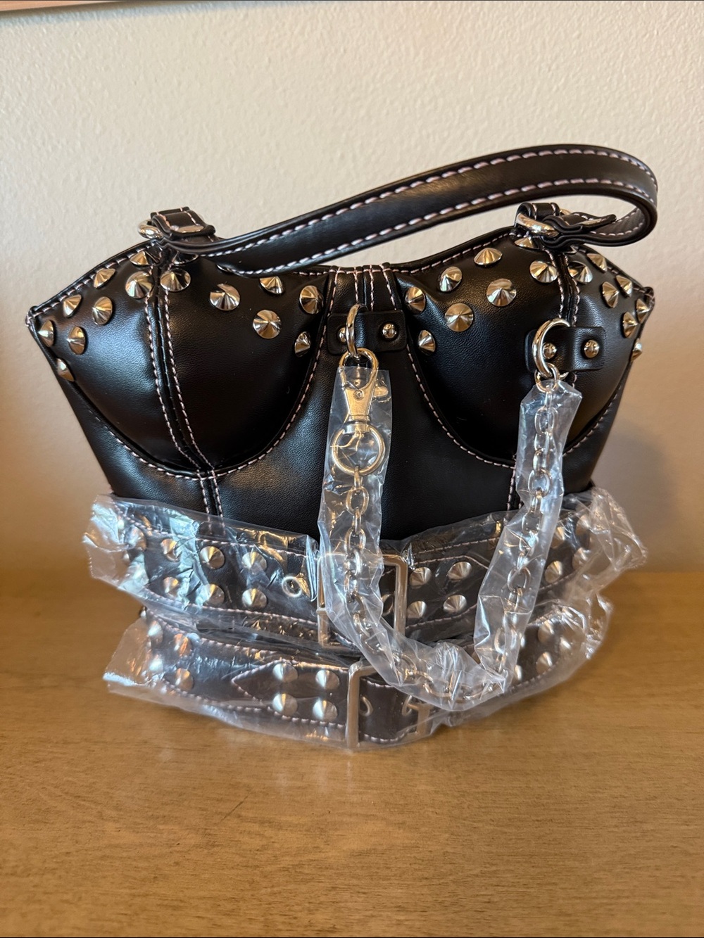 Current Mood Dangerous Game Bustier Handbag - NWT